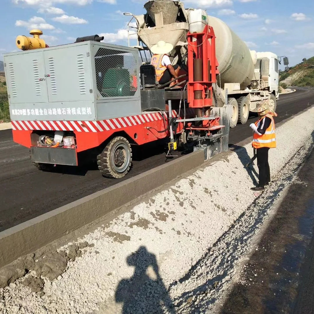 KB20 China Road Curb Making Machine Concrete Curbing Machine Road Curb Paver Machine