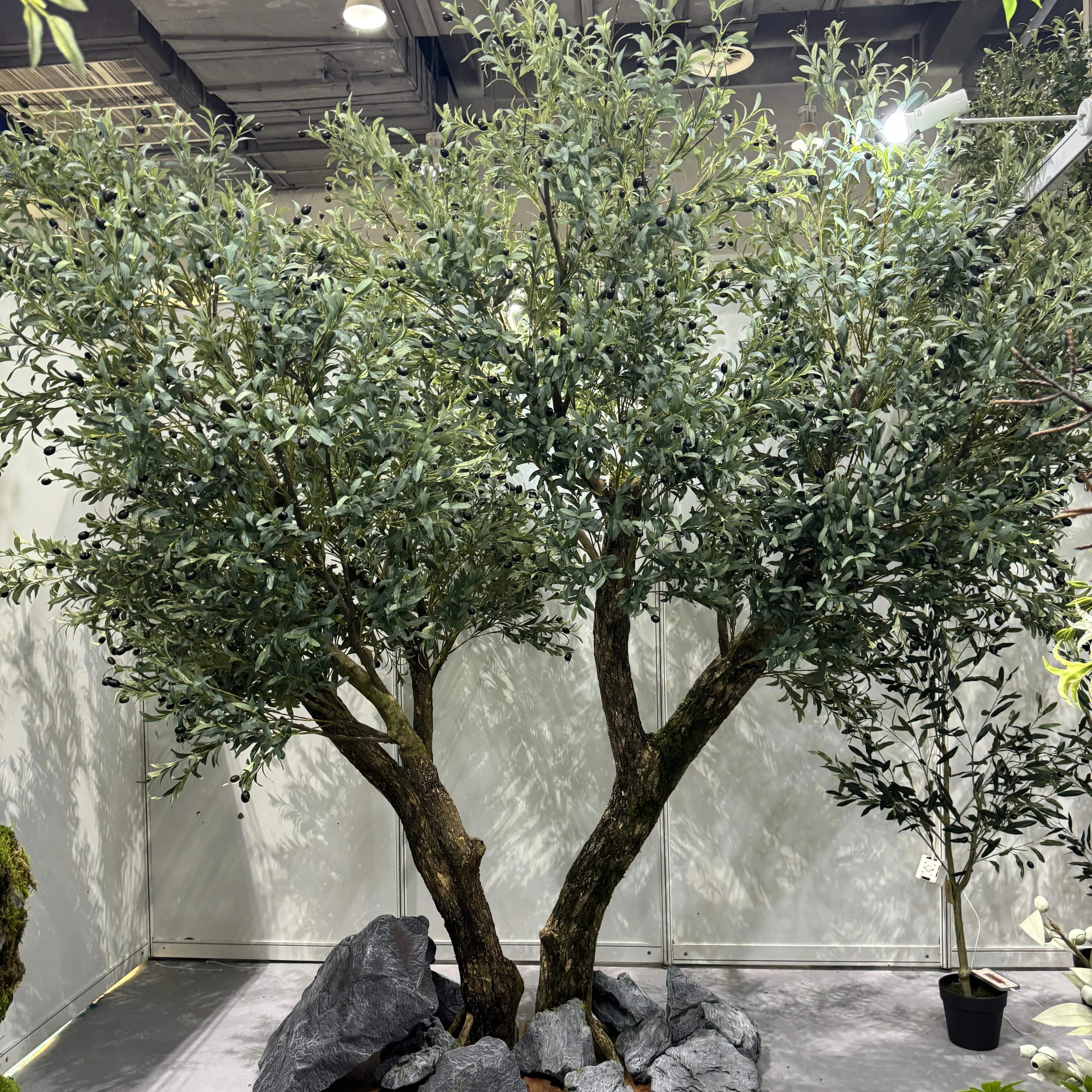 Vv256High Quality Large Size Artificial Plant Artificial Trees Green Artificial Olive Tree False Tree Hotel Home Decoration