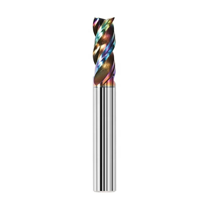DLCC Dingli  Uncoated Carbide  3-Flute End Mill Cemented Carbide Milling Cutter for Aluminum Processing