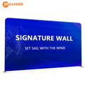 Adjustable Custom Printed Trade Show Event Logo Photograph Backdrop Tension Fabric Display POP Model with Matt Finishing