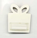 MDFSUB Custom Printable High Glossy Sublimation MDF Wood 1 Sided Blank Gift Box Money Card Holders