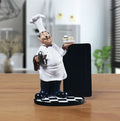 Creative Gifts Fashion Resin Crafts Small Ornaments Chef Message Board Food Shop Hotel Decorations