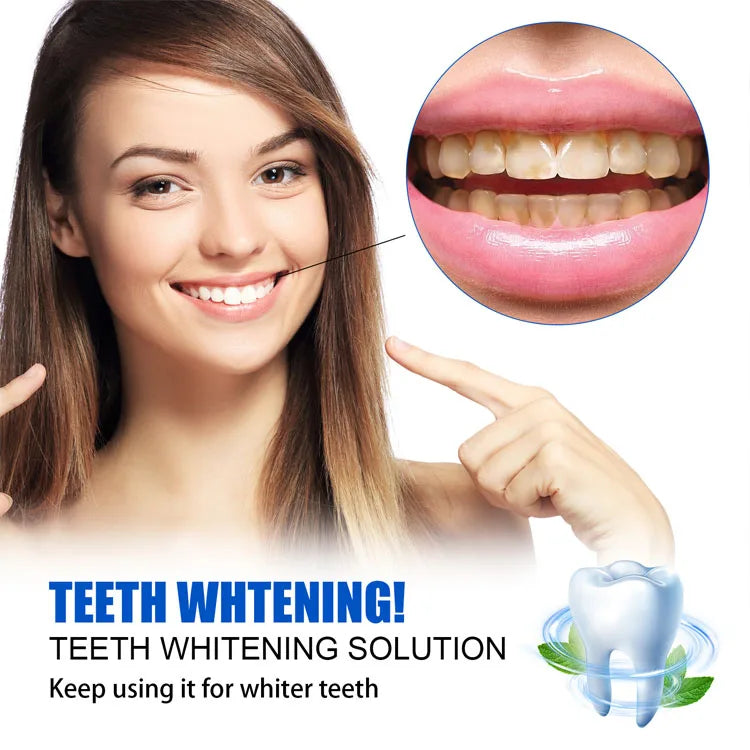 Private Label Mouth Care Liquid Yellow Tooth Stain Remover Tooth Stain Cleaner JAYSUING  Tooth Whitening Essence