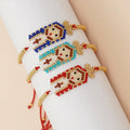 Bohemian Woven  for Women Lovely Little Girl Beads Chain Adjustable Jewelry Party Gifts Miyuki Bracelet