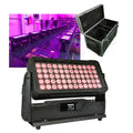 60PCS 10W 4in1 RGBW IP65 Outdoor Waterproof 600W Led Wall Wash City Color Panel Led Flood Light With Flight Case