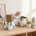 Lovely Multifunction Toy Storage Basket Multi Purpose Square Cotton and Linen Storage Baskets