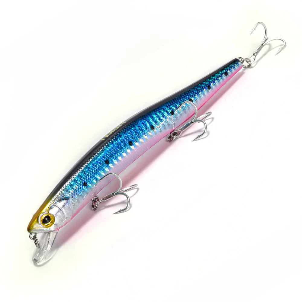 NOEBY 23g Floating Minnow Isca Artificial Slim Lance Minnow Bait Jerkbait for Saltwater