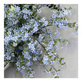 Long Stem Artificial Flower Wholesale Blue Wedding Silk Flower Arrangement