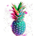 Colorful Pineapple Modern Wall Art Picture Paint by Numbers Kit Adults Home Decoration with Classic Style Acrylic Paint