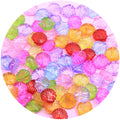 500g Rainbow Transparent Shell Spacer Beads Seashell Loose Acrylic Beads for Jewelry Making Diy Necklace Bracelet Accessories