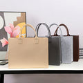 Hot Sale Large Capacity Colorful Felt Tote Bag Customized Logo Branded Promotional Festival Souvenir Handbag for Gift