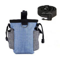Multifunctional Dog Training Bag with Belt Portable Dog Treat Pouch Oxford Cloth Waterproof IP67 Soft with Travel Dog Bowl