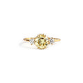925 Sterling Silver Triple Insert Zirconia Rings for Women Silver Jewelry High End 18K Gold Plated Jewelry Wholesale