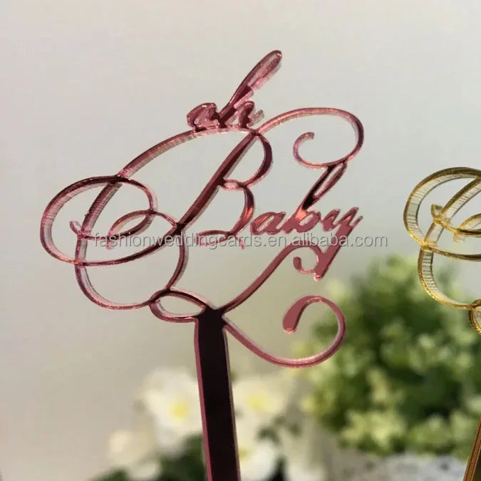 Customized Different Color Mirror Acrylic Drink Stirrers and Custom Acrylic Mixing Stirrers for Weddings and Party
