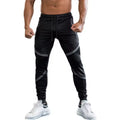 Customized Men's Sweat-Absorbent Quick-Drying Color Splicing Tight Yoga Pants Sports Training Fitness Leggings Yoga Pants