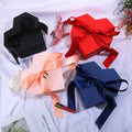 A1 Customized Logo Heart Cardboard Heart Shaped Boxes Wedding Valentines Day Gift Packaging Paper Box With Ribbon -