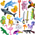 Wholesale Inflatable Animal Toy Inflating Turtle for Party Decor Inflated Flamingo Alien Dolphin Dog Balloon Toy Children Gift