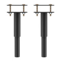 2 PCS Modern Adjustable Metal Heavy Duty Support Legs for Bed Frame Replacement Living Room Use VT-03.187-1