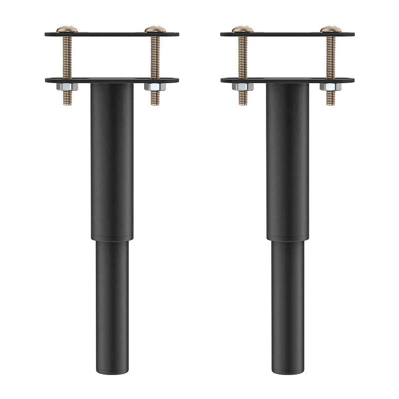 2 PCS Modern Adjustable Metal Heavy Duty Support Legs for Bed Frame Replacement Living Room Use VT-03.187-1