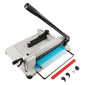 858 A4 Metal Guillotine Paper Trimmer Heavy Duty Manual Paper Cutter for Office Home