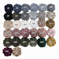 Personalizzati Xxl Big Oversized Satin Hair Accessories Malaysia Jumbo Scrunchy extra Large Soie Silk Satin Scrunchies for Hair