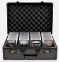 Portable and Durable Graded Card Storage Box Trading Card Carrying Case with Simple Style