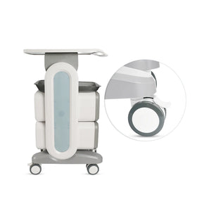 Professional Beauty Salon Furniture Laser Machine Trolley With Directional Wheel Spa Dental Clinic Aesthetics Cart