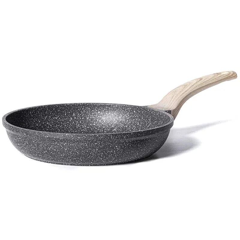 Kitchenware Stainless Steel Cookware Sets Cast Iron Non-Stick Coating Round Cooking Frying Pan Skillet
