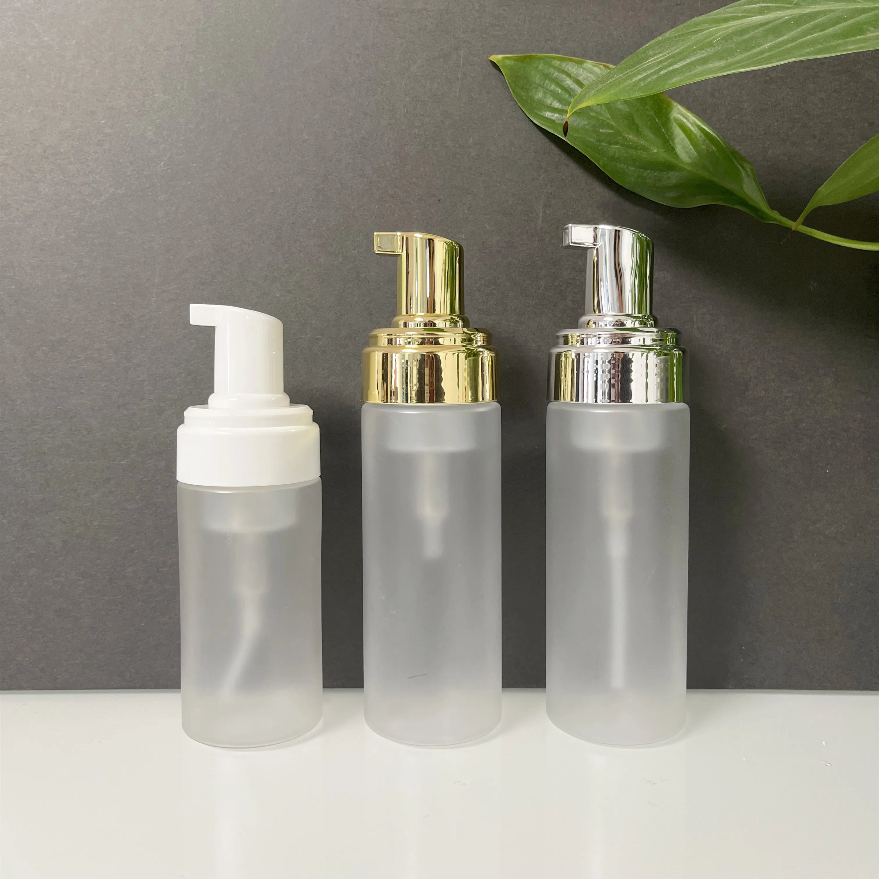 Custom Empty 30Ml 50Ml 60Ml 100Ml 6Oz 8Oz Facial Face Wash Soap Lashshampoo Cleanser Foaming Pump Dispenser Plastic Foam Bottles