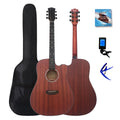 Aiersi Brand Cool Mahogany Guitar Customizable Strings Acoustic Guitar Made in China