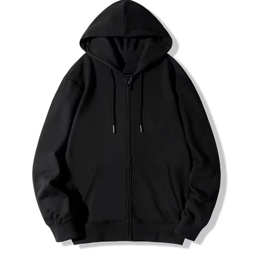 Fashion Men's Hoodie Casual Hoodies Sweatshirts Men's Top Solid Color Hoodies Sweatshirt Male