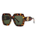 YB21095 Popular Fashion Oversized Sunglasses Women Designer square Eyewear Shades Anti-UV Wholesale