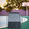 Mesh Drawstring Bags Net Backpack Mesh Equipment  Sports Storage Bag for Beach Swimming Gym Drawstring