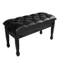 SB027 Yinyu Solid Wood Black Leather Wooden Piano Bench Adjustable for Student Electric Piano Keyboard Yamaha