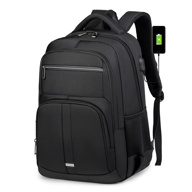 Custom Laptop Backpack Business Travel Daypack with USB Charger  College School Student Bag Casual Sport Backpack for Women Men