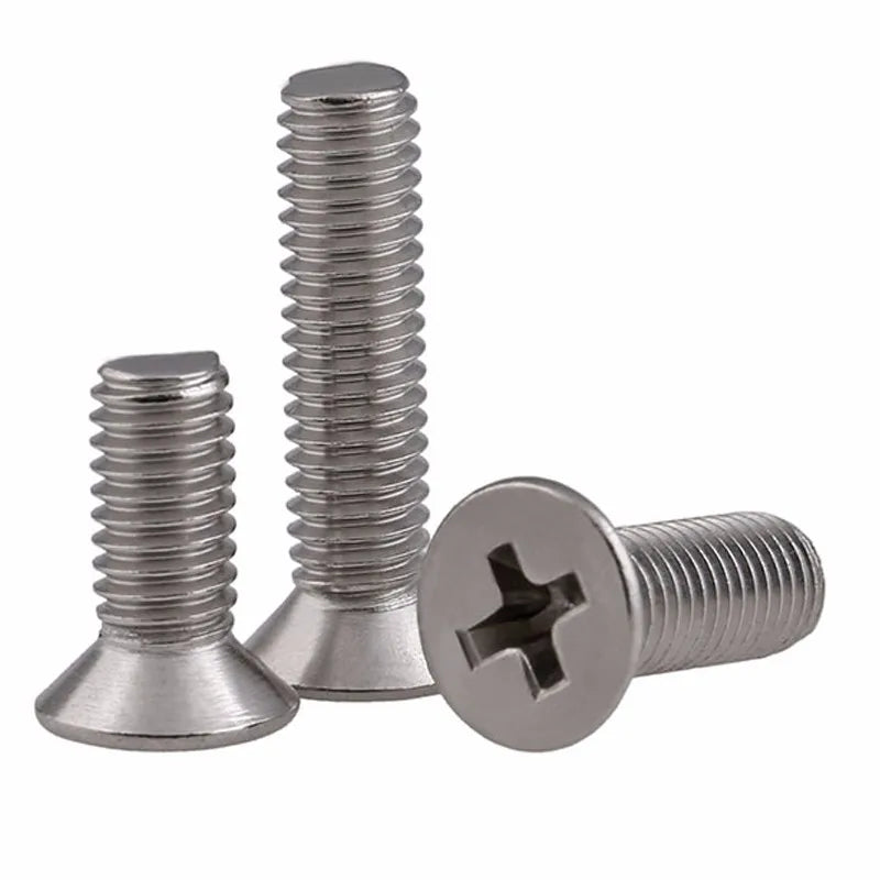 China OEM Factory ISO9001 Certified Black Oxide Metric Mild Stainless Steel Heat Treatment M1-M12 Hex Socket Flat Head Screw ODM