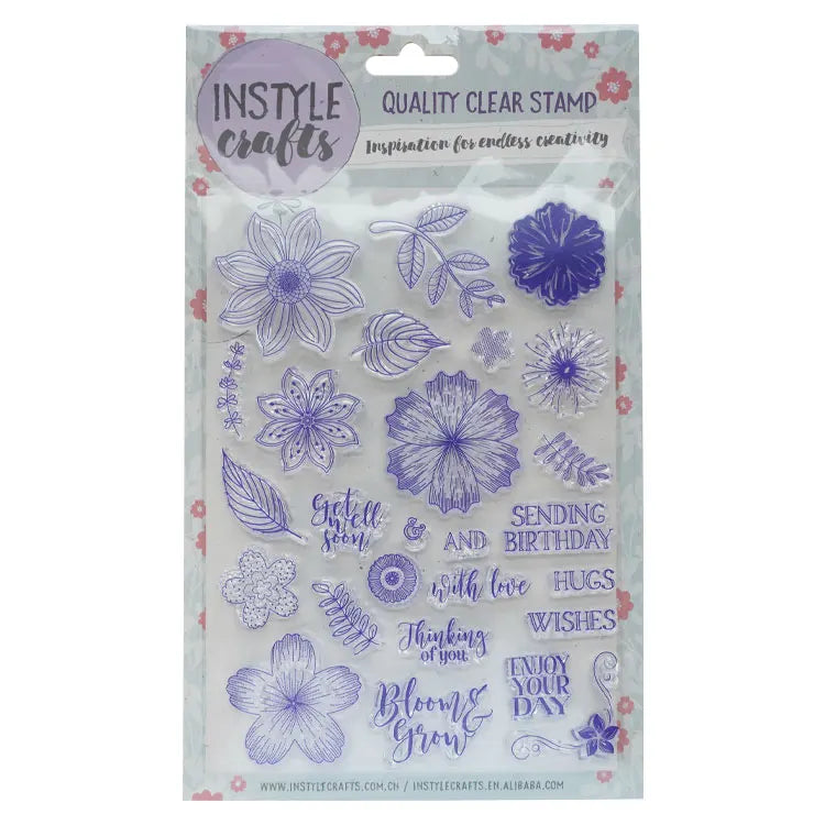 Novelty Gift Paper Craft Christmas Diy Album Decoration Transparent Clear Stamps Sets for Scrapbooking