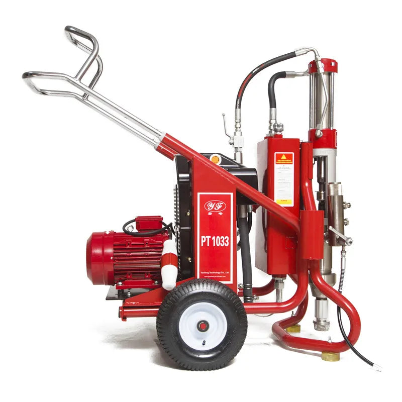 Electric PT-1033 22l/min Large Flow Putty Airless Paint Machine