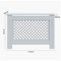 Hot Selling Modern Eco-friendly MDF Wood Panel Radiator Cover White Heating Cabinet for Home Decor for Living Room Bedroom