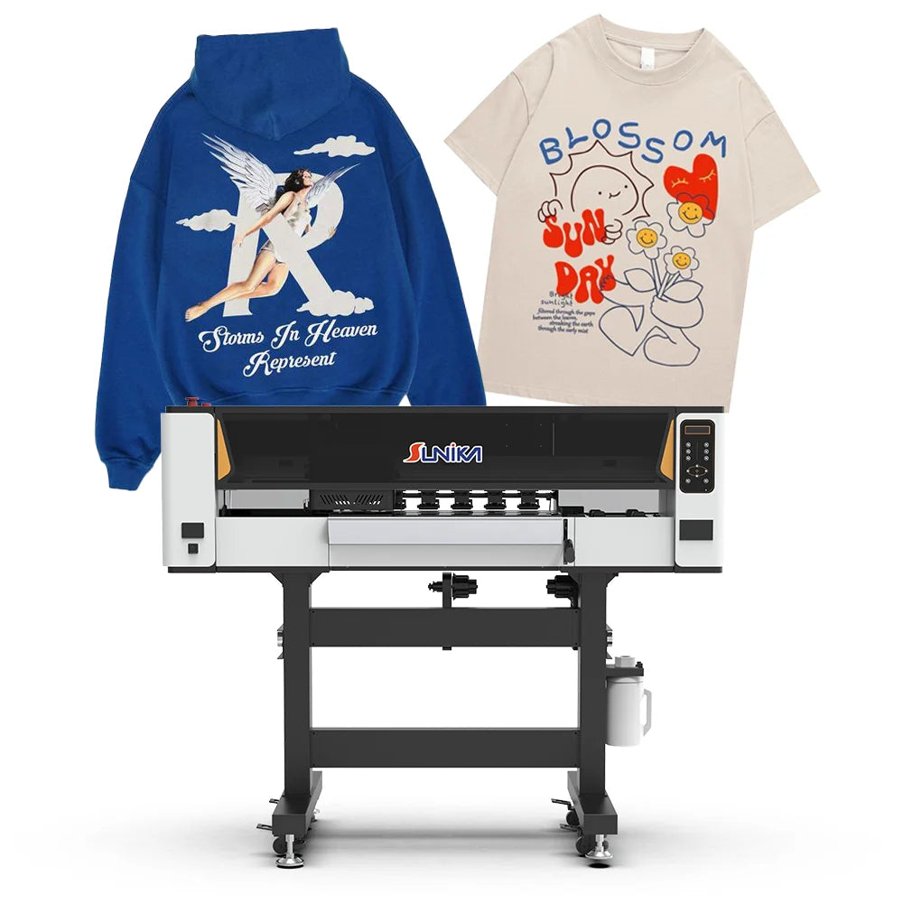 Big Size 24inch DTF Printer 60cm Hoodie Trousers Printing Machine I3200 Print Heads T Shirt Jersey