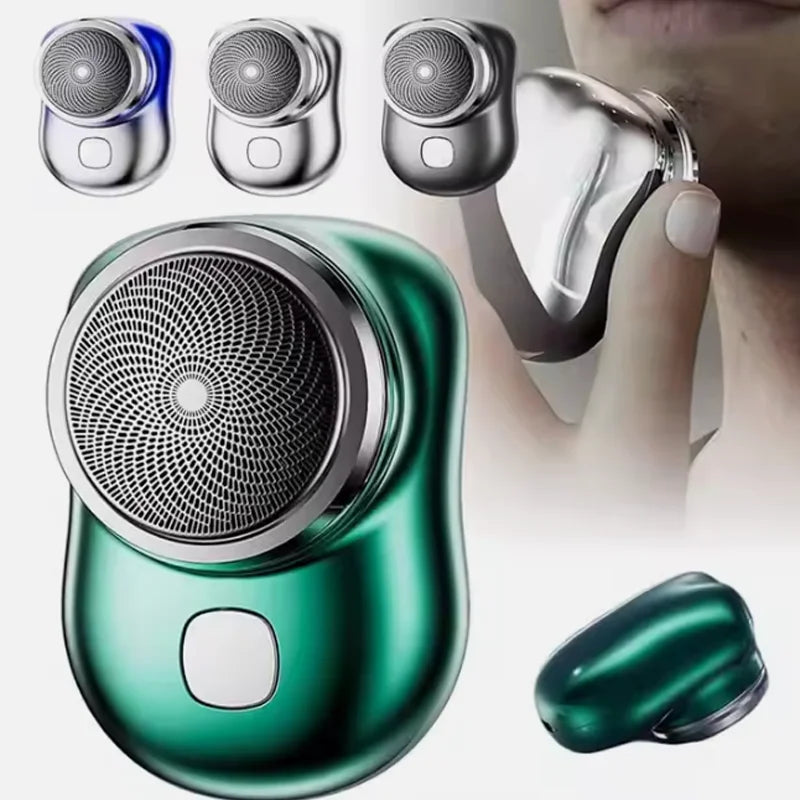 2024 Upgrade Travel Mini USB Smartphone Shaving for Men Electric Shaver Outdoor Portable Electric Shavers Safe Shaving Device