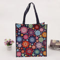 Custom Printed Recycled Non-Woven Shopping Tote Bags Foldable and Made From Recyclable Polypropylene (PP) with Logo Pattern