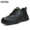 GUYISA Insulated 10KV Anti-puncture Construction Safety Shoes for Men