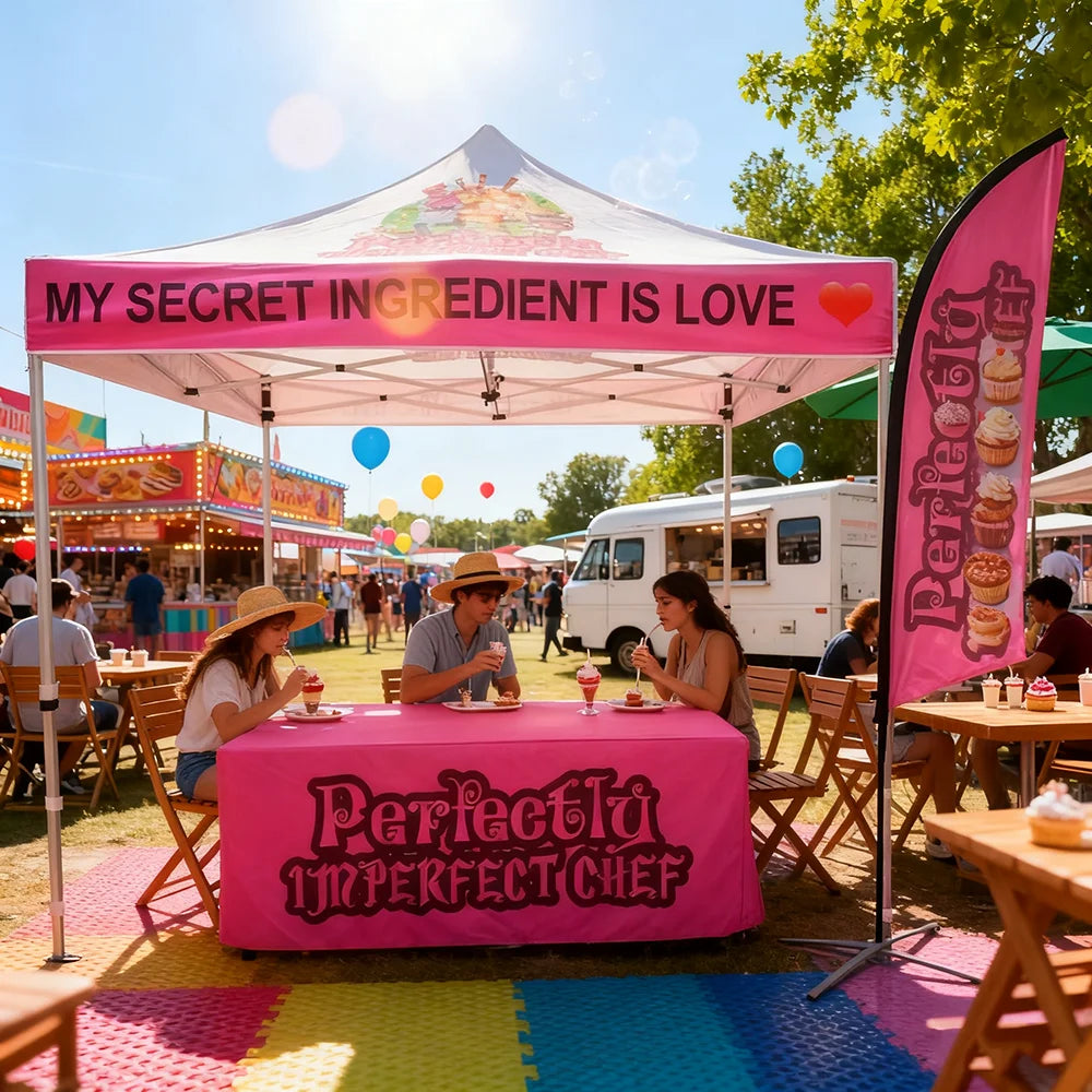 Sunshine Folding Outdoor Customize Canopy Trade Show Pop up Booth Food Stand Custom Exhibition Tents for Events with logo
