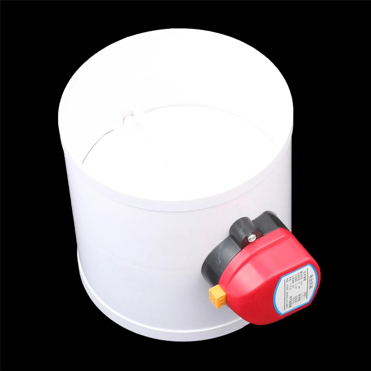 HVAC Plastic Electric Damper 220v PVC Check Valve 160mm Air Volume Control Valves for Ventilation Pipe
