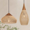 Japanese Style Rattan Pendant Lights Wabi-sabi Retro Weaving Home Creative Living Room Hotel Hotel Tea Room
