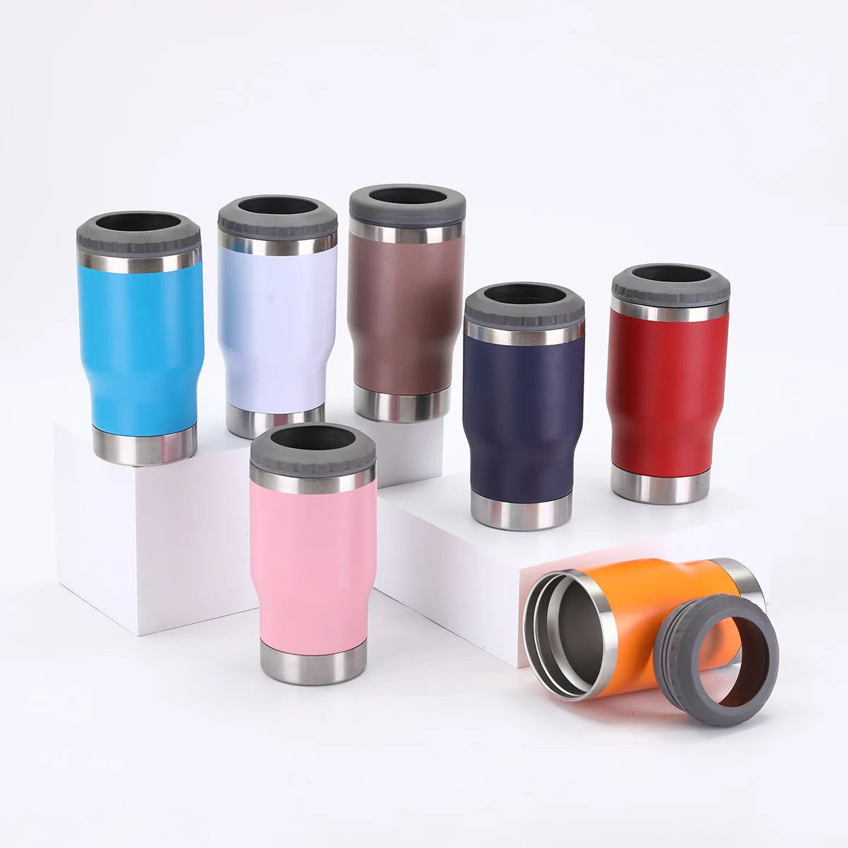 12oz 14oz Stainless Steel Thermal Tumbler Promotional Metal Insulated Vacuum Soda Beer Can