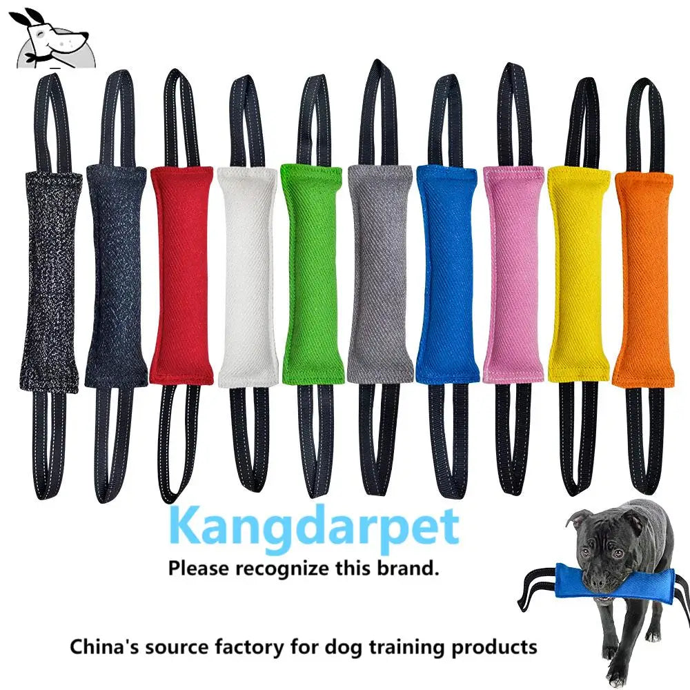 Heavy-Duty Dog Training Bite Stick - Anti-Tear Chew Toy for Large Breed Dogs German Shepherd Target Training  Puppy Teething Aid