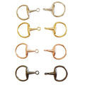 FREE ENGRAVE LOGO NO MOQ 1.5 Inch 3.8cm Snaffle Bit Buckle Bit Buckles Without Slider