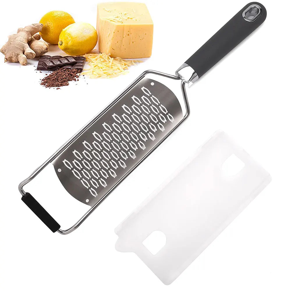 Wholesale Stainless Steel Manual Multifunction Food Grater Lemon Zester Tool Coconut Grinder Parmesan Cheese Grater Custom Color